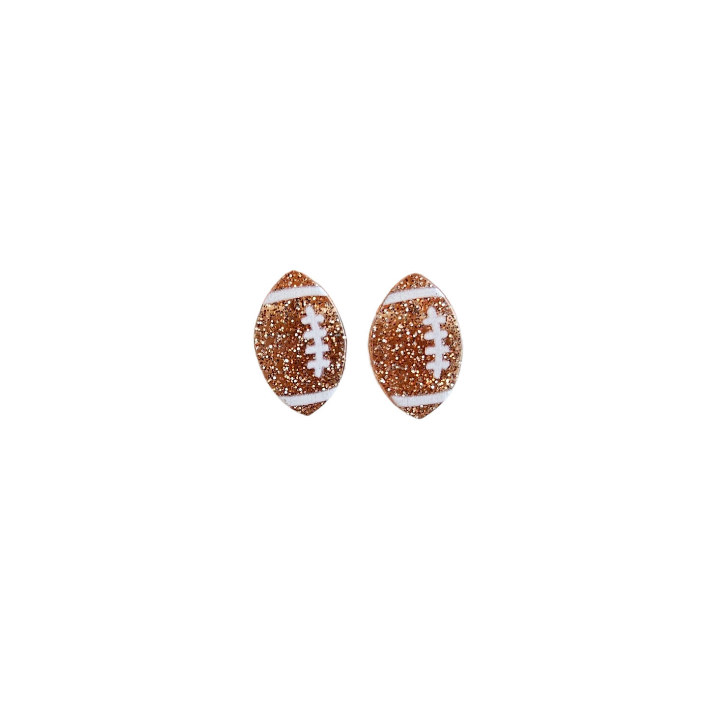 Glitter Football Studs by Spiffy & Splendid - The Cheeky Wink