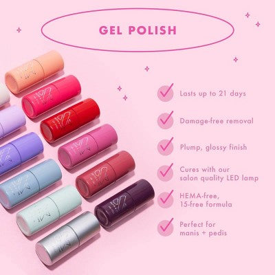 Olive & June Gel Nail Polish Atlas 0.46 fl oz - Imperfect Container