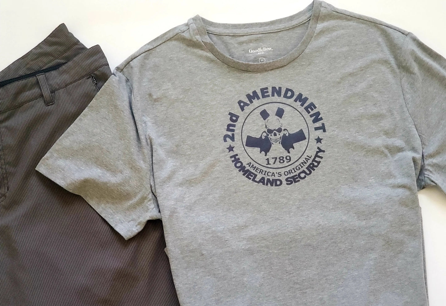 Second Amendment 1789 Tees, Mens. Cotton Unisex shirts. - The Cheeky Wink