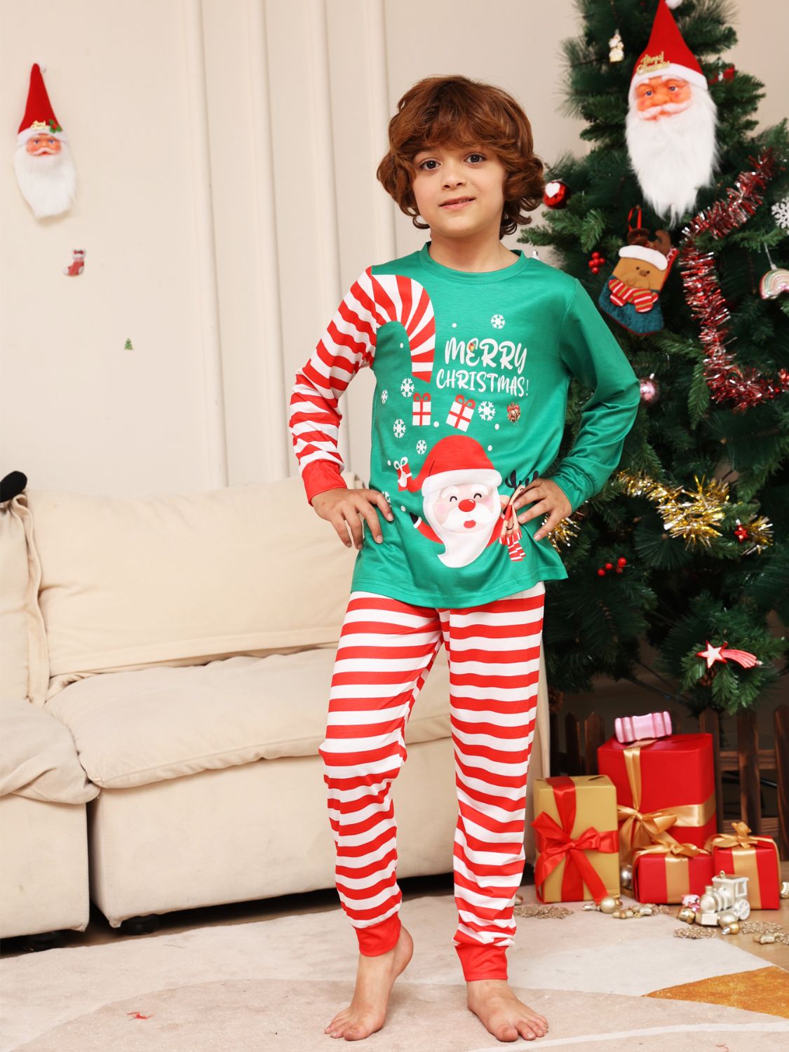 MERRY CHRISTMAS Top and Pants Set - The Cheeky Wink