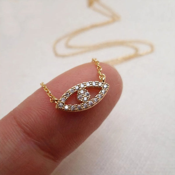 18K Gold Abby Necklace by ClaudiaG Collection - The Cheeky Wink