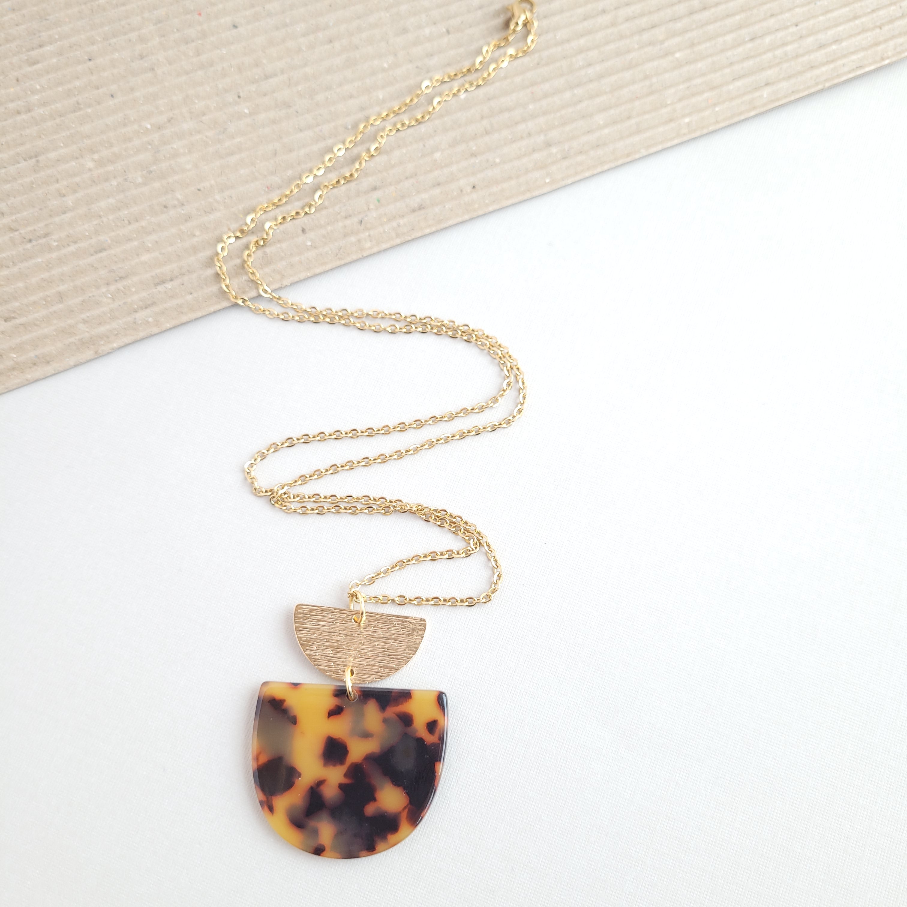 March Birthstone Necklace - The Cheeky Wink