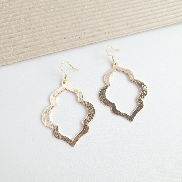 Talia Earrings - Gold by Spiffy & Splendid