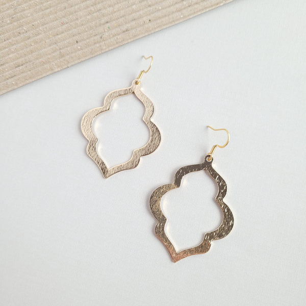 Talia Earrings - Gold by Spiffy & Splendid