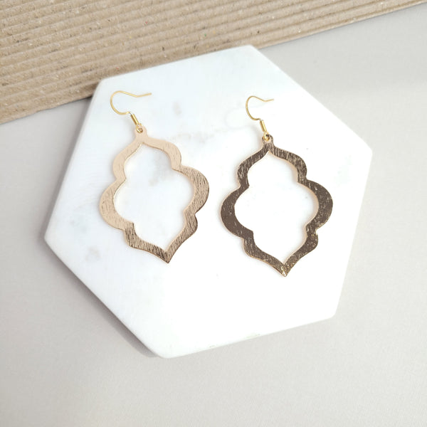 Talia Earrings - Gold by Spiffy & Splendid