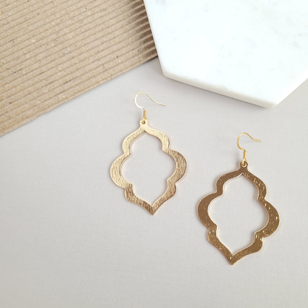 Talia Earrings - Gold by Spiffy & Splendid