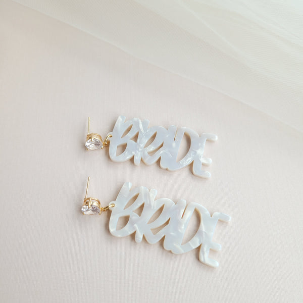 Bride Earrings by Spiffy & Splendid