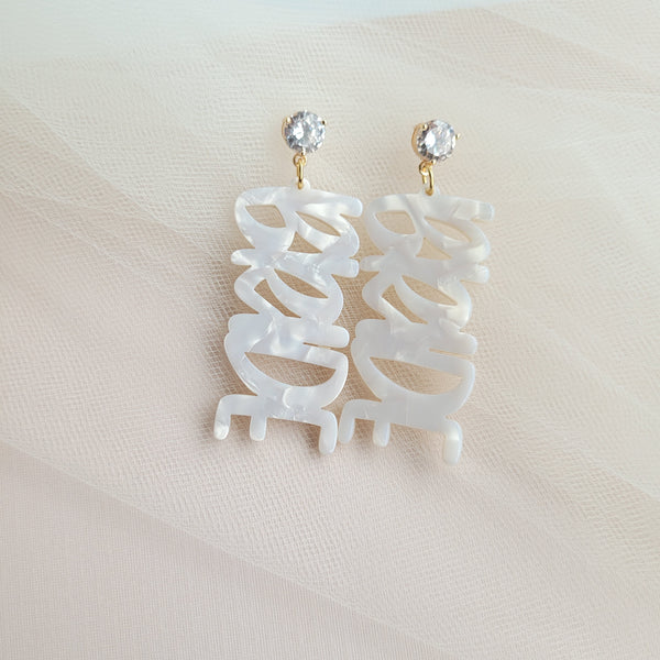 Bride Earrings by Spiffy & Splendid