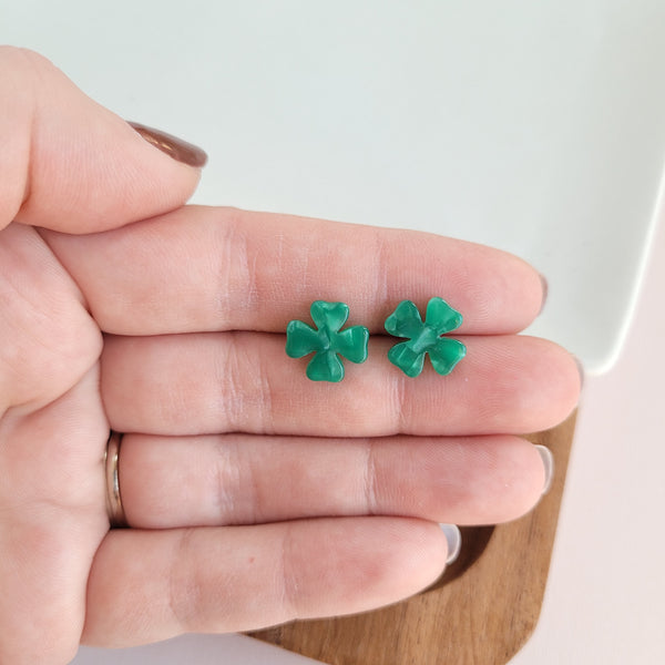 Shamrock Studs by Spiffy & Splendid