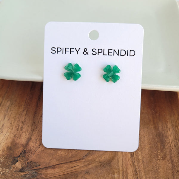 Shamrock Studs by Spiffy & Splendid