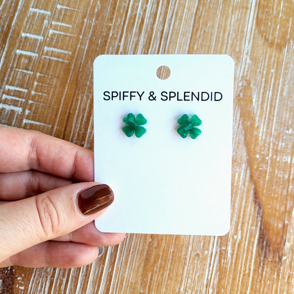 Shamrock Studs by Spiffy & Splendid