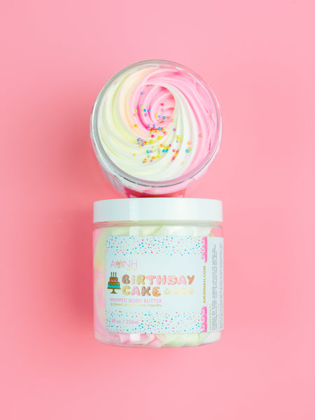 "Birthday Cake" Whipped Body Butter by AMINNAH