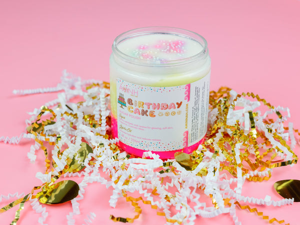 "Birthday Cake" Sugar Scrub by AMINNAH