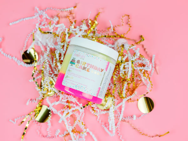 "Birthday Cake" Sugar Scrub by AMINNAH