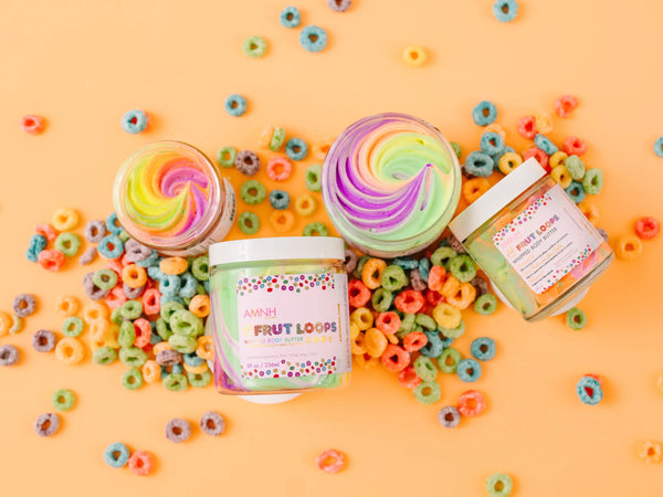 "Frut Loops" Whipped Body Butter by AMINNAH AMINNAH