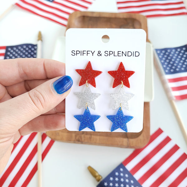 Star Spangled Dangles - Sparkle by Spiffy & Splendid