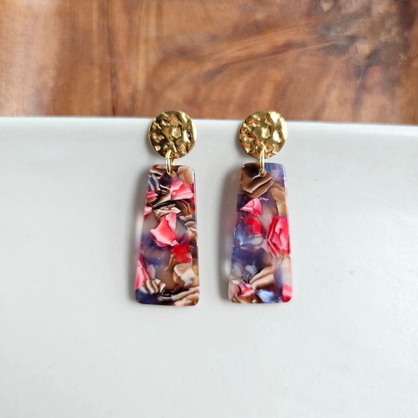 Mia Mini Earrings - Autumn Sky by Spiffy & Splendid