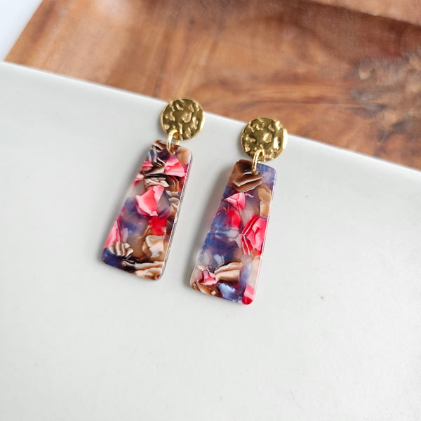 Mia Mini Earrings - Autumn Sky by Spiffy & Splendid