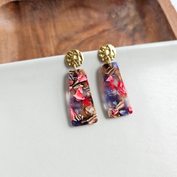 Mia Mini Earrings - Autumn Sky by Spiffy & Splendid