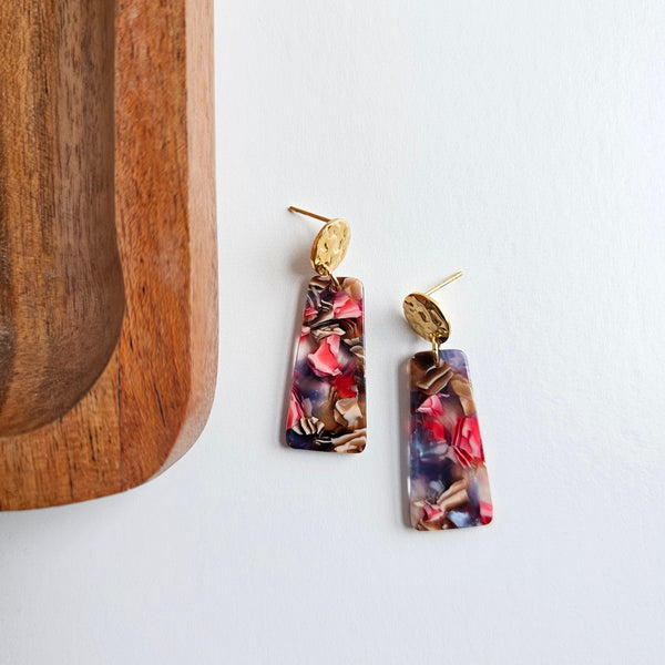 Mia Mini Earrings - Autumn Sky by Spiffy & Splendid