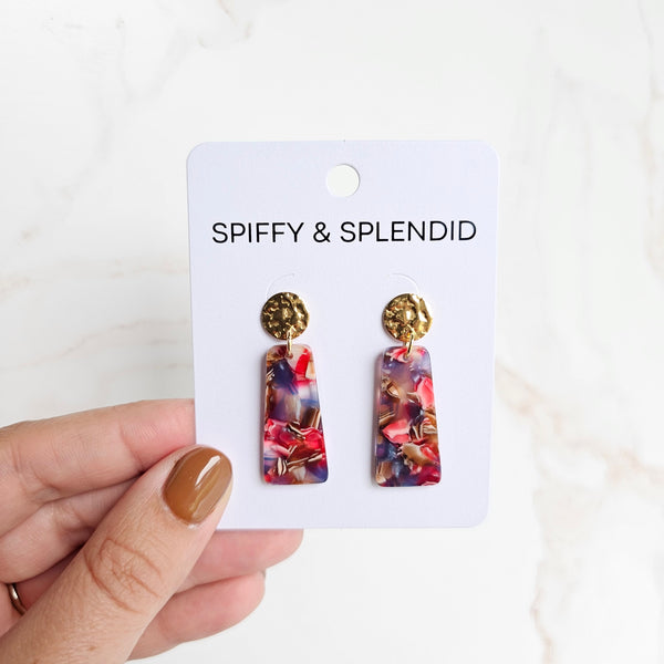 Mia Mini Earrings - Autumn Sky by Spiffy & Splendid