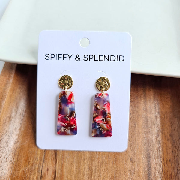 Mia Mini Earrings - Autumn Sky by Spiffy & Splendid