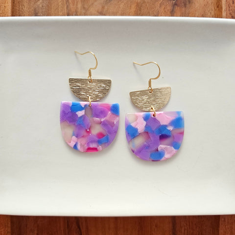 Harper Earrings - Cotton Candy by Spiffy & Splendid