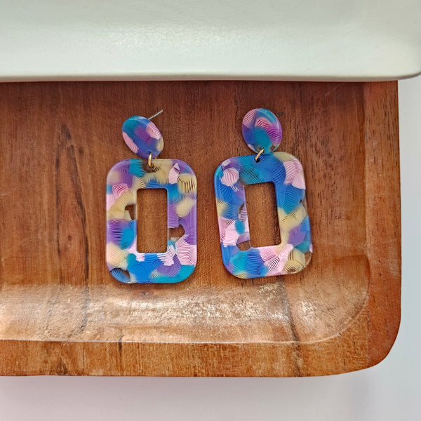 Margot Earrings - Watercolor by Spiffy & Splendid