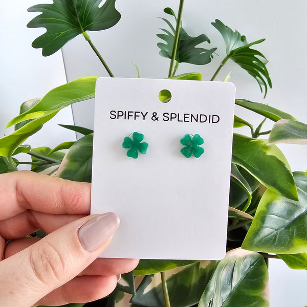 Shamrock Studs by Spiffy & Splendid