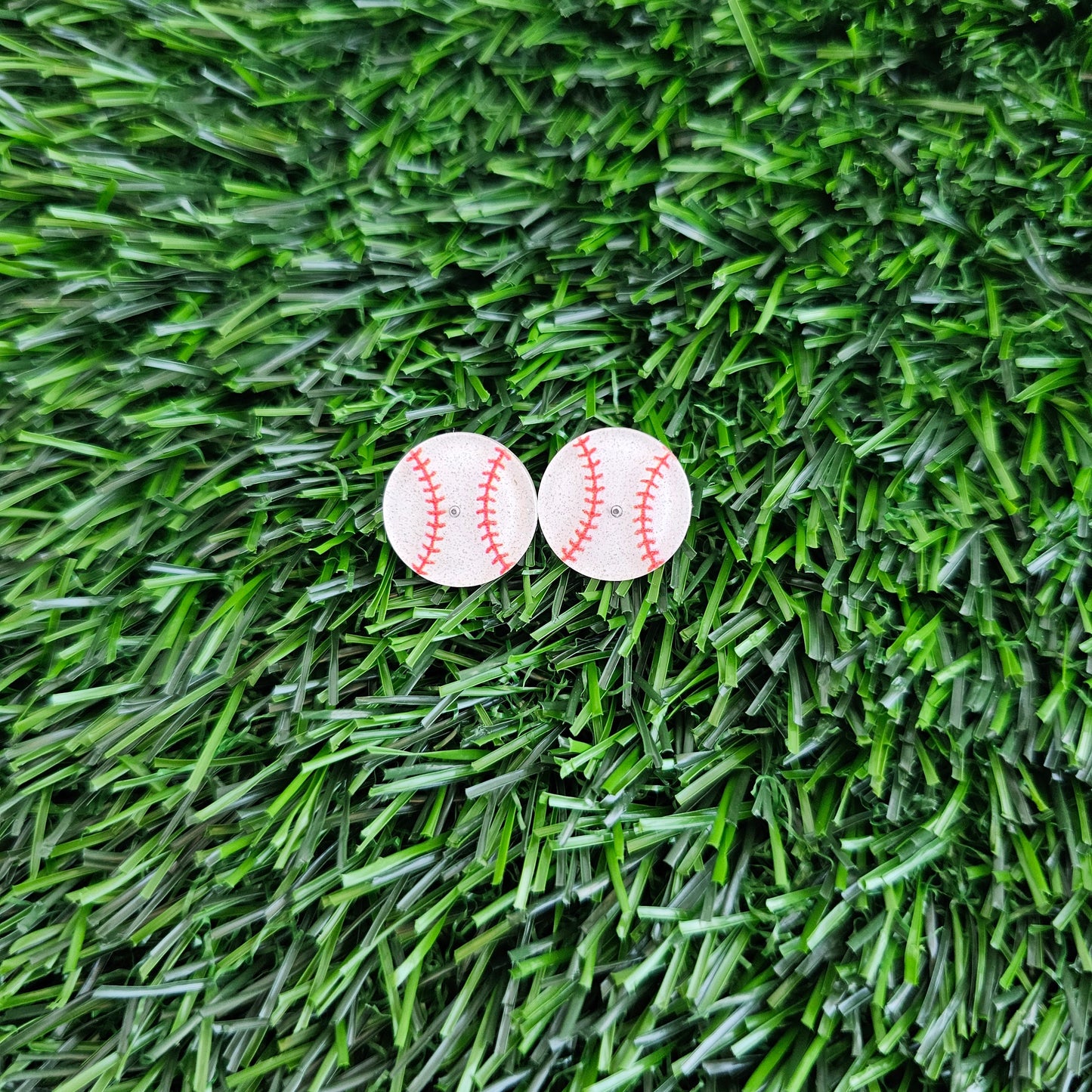 Glitter Baseball Studs by Spiffy & Splendid - The Cheeky Wink