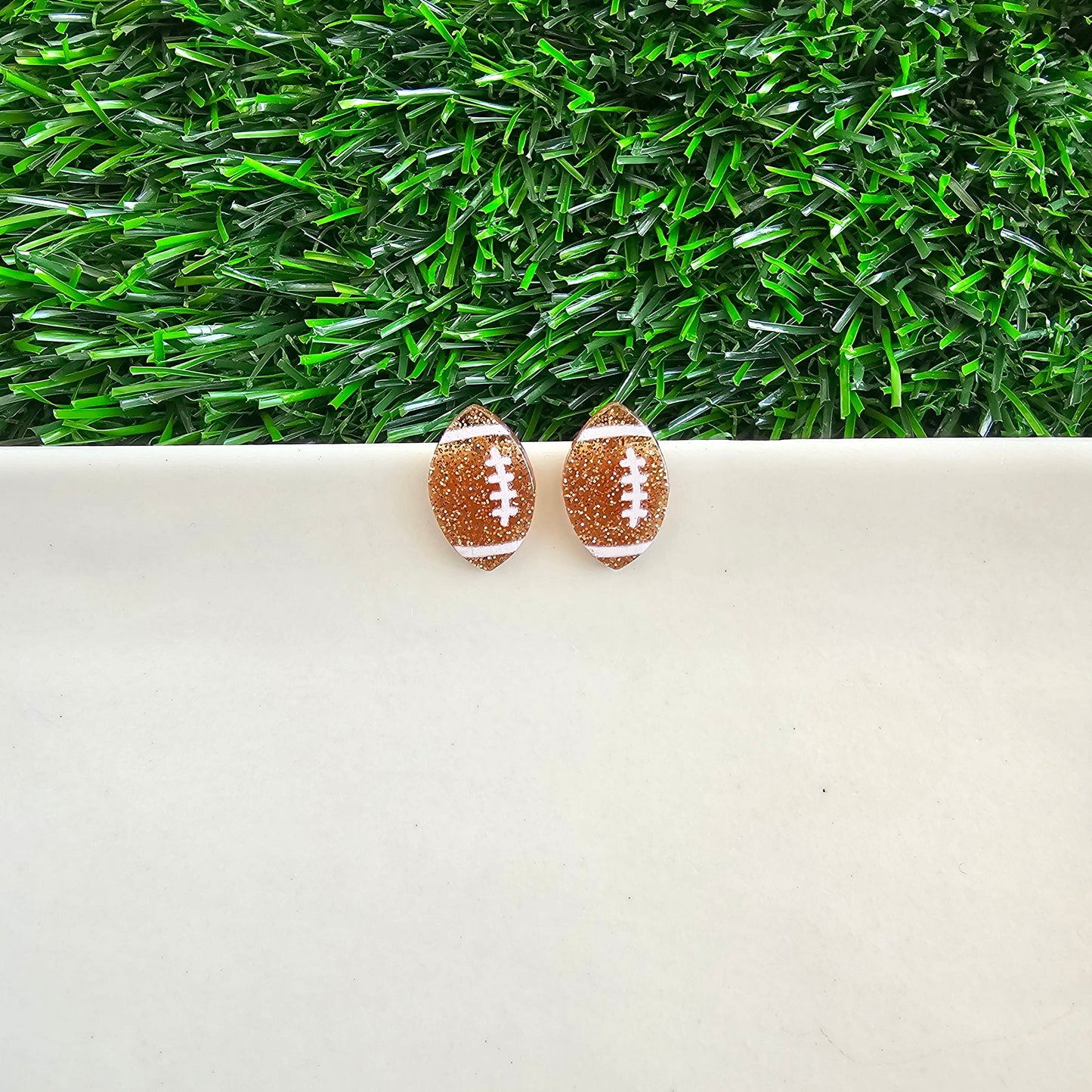 Glitter Football Studs by Spiffy & Splendid - The Cheeky Wink