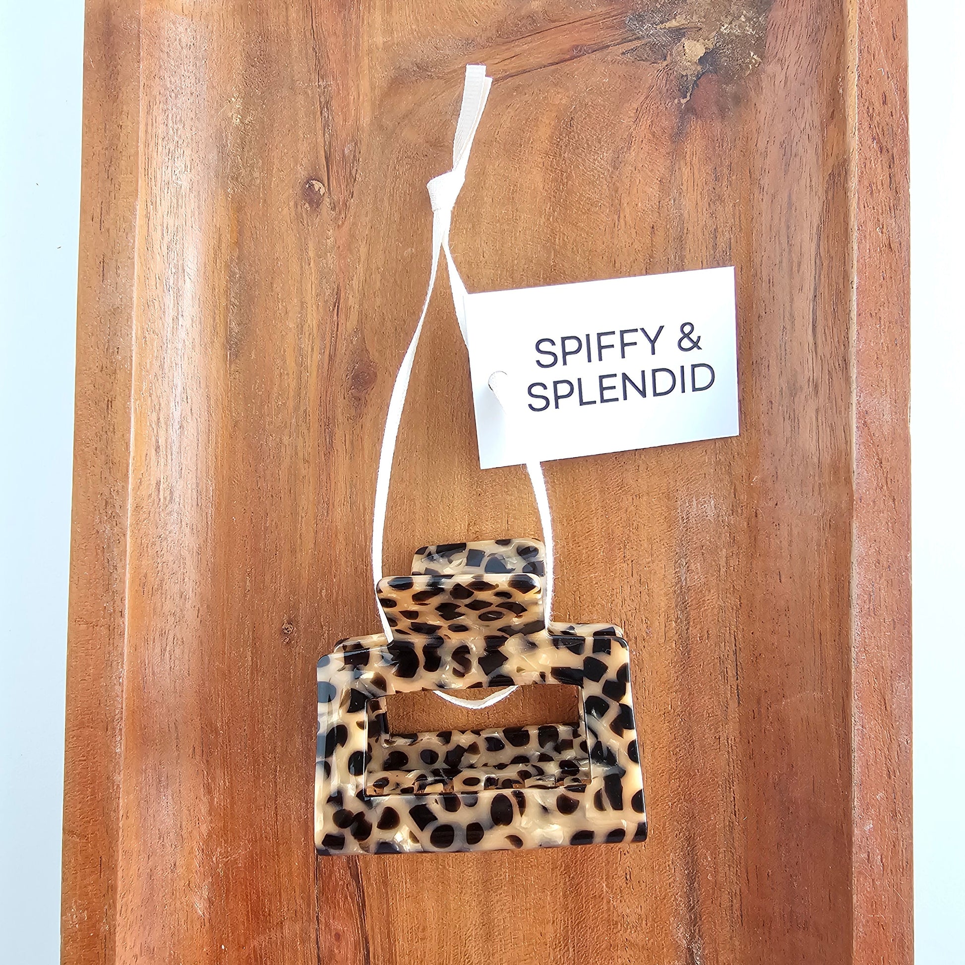 Carly Hair Claw - Cheetah by Spiffy & Splendid - The Cheeky Wink