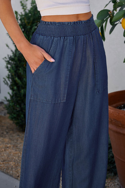 Solana High Waist Wide Leg Jeans by Threaded Pear