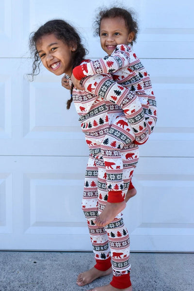 Christmas Long Sleeve Jumpsuit - The Cheeky Wink