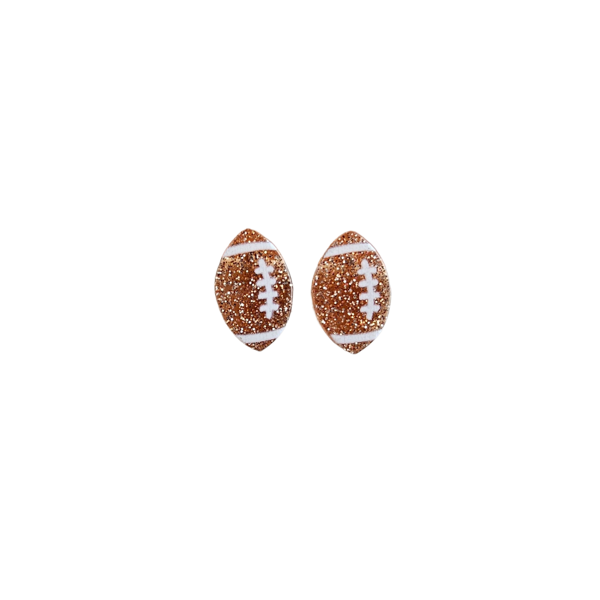 Glitter Football Studs by Spiffy & Splendid - The Cheeky Wink