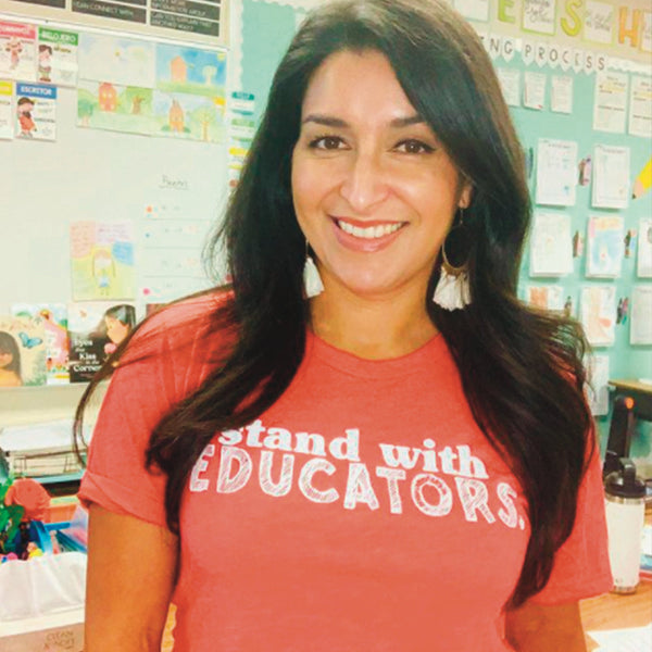 Stand with Educators Classic Tee by Kind Cotton