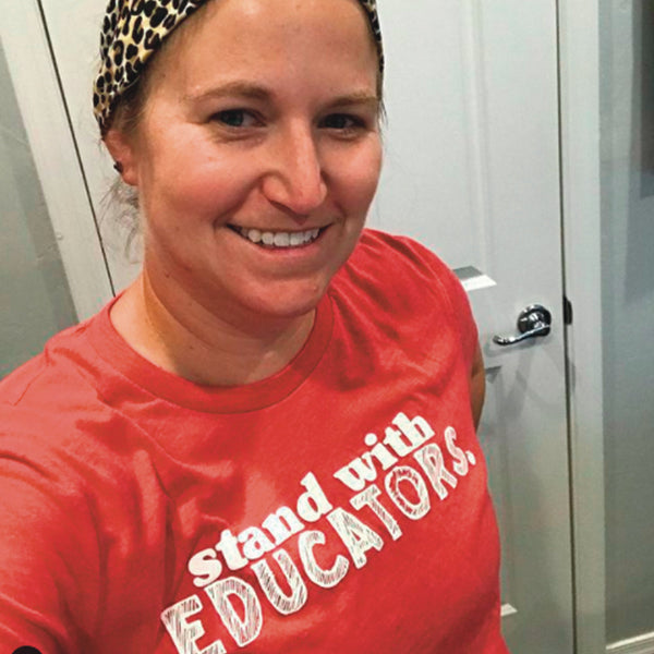 Stand with Educators Classic Tee by Kind Cotton