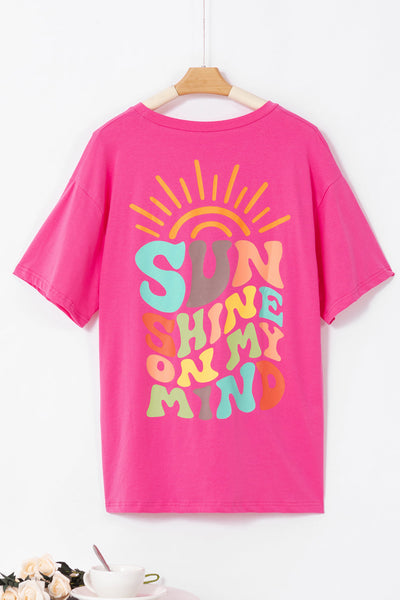 SUNSHINE ON MY MIND Graphic Tee by Threaded Pear