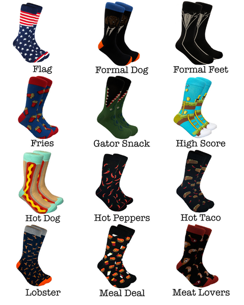 cRAZY sockS for MeN by Threaded Pear