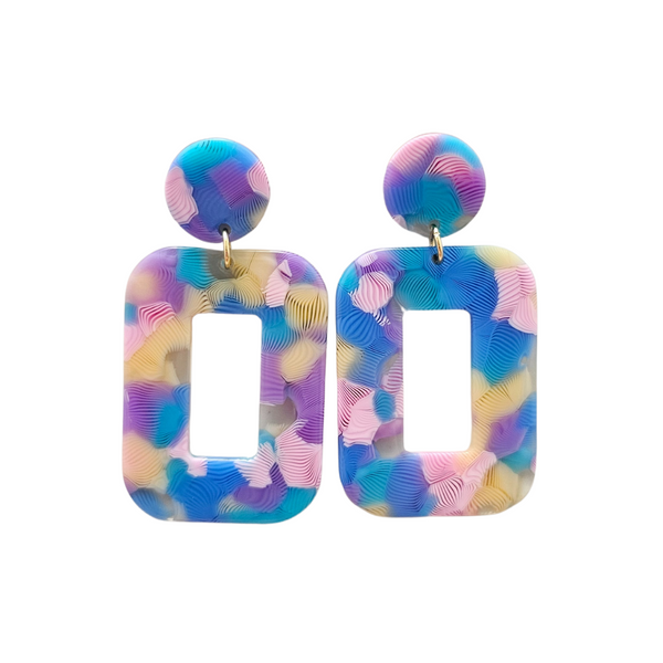 Margot Earrings - Watercolor by Spiffy & Splendid