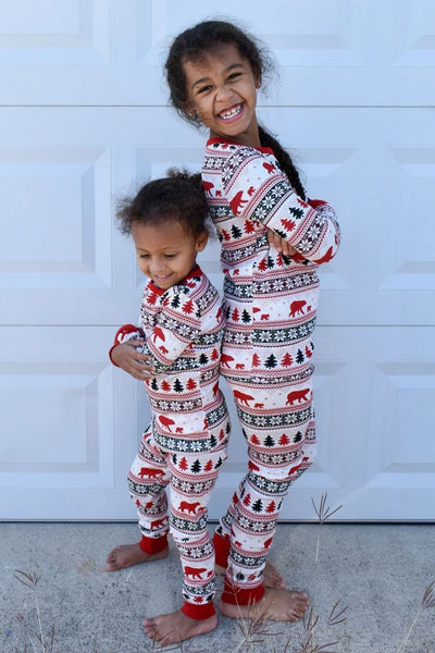 Christmas Long Sleeve Jumpsuit - The Cheeky Wink