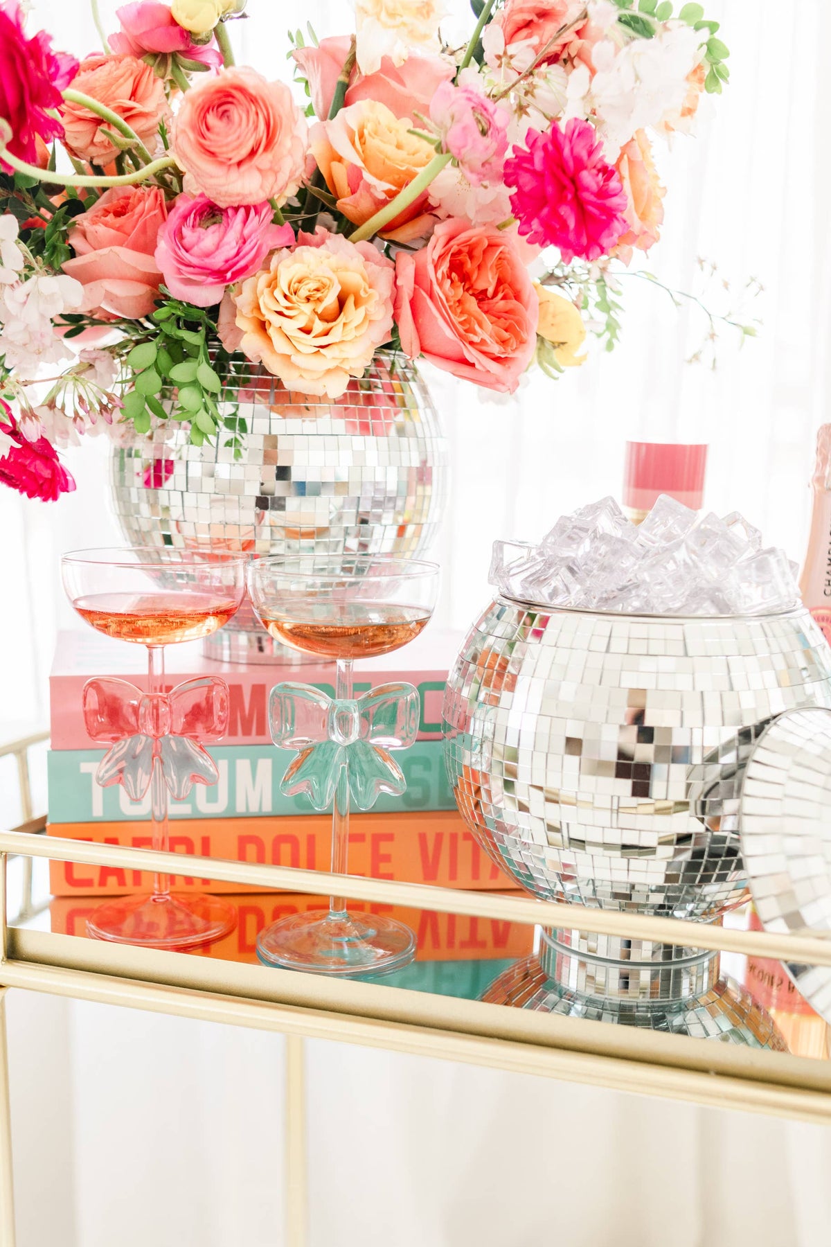 Disco Ball Vase