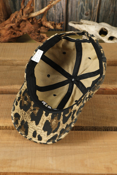 Leopard MAMA Baseball Cap by Threaded Pear