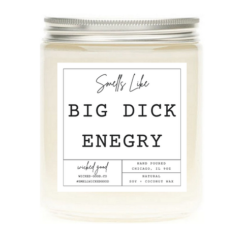 Big Dick Energy Candle by Wicked Good Perfume