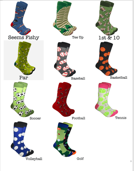 cRAZY sockS for MeN by Threaded Pear