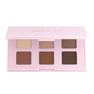 New Neutrals Talc-Free Eyeshadow Palette by Doll 10 Beauty