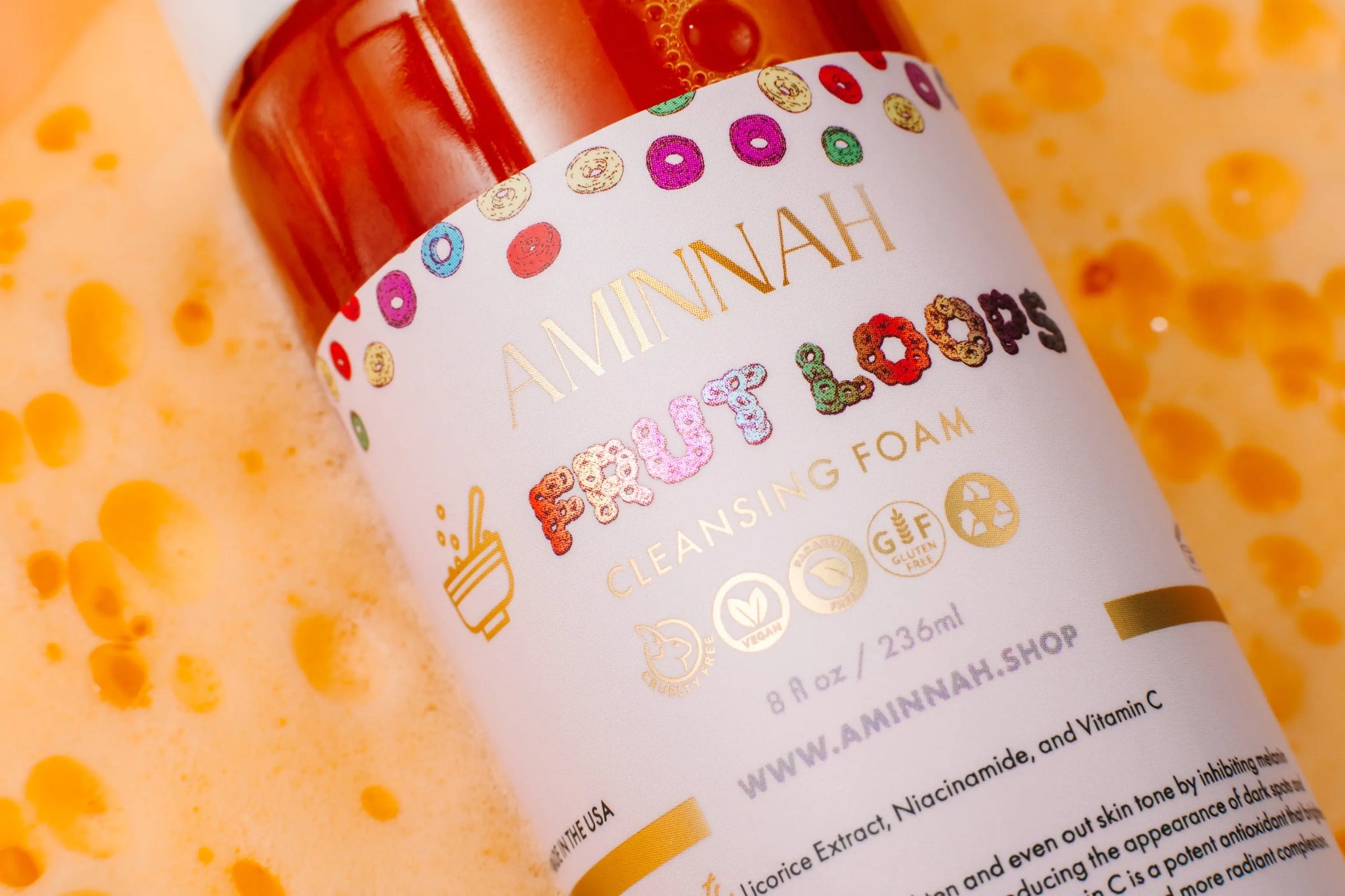 "Frut Loops" Cleansing Foam by AMINNAH AMINNAH