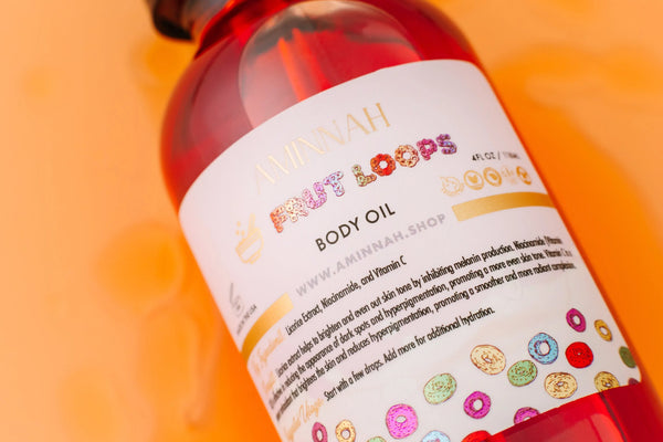 "Frut Loops" Body Oil by AMINNAH AMINNAH