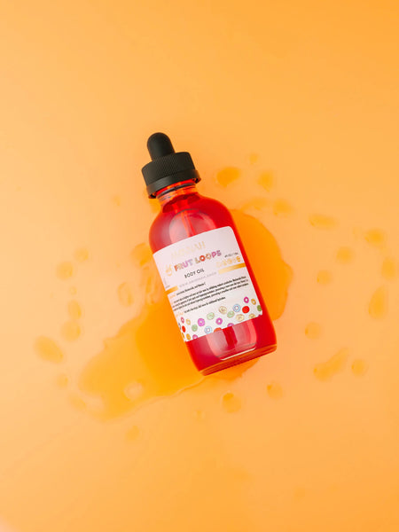 "Frut Loops" Body Oil by AMINNAH AMINNAH