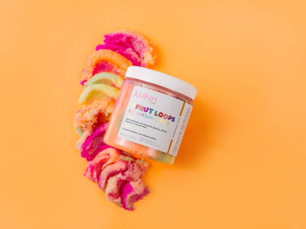 Frut Loops Sugar Scrub by AMINNAH AMINNAH